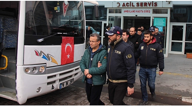 Karabük'te FETÖ Operasyonunda 12 kişi gözaltına alındı