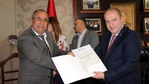 Mesleki Yeterlilik Belgesi teslim töreni gerçekleşti