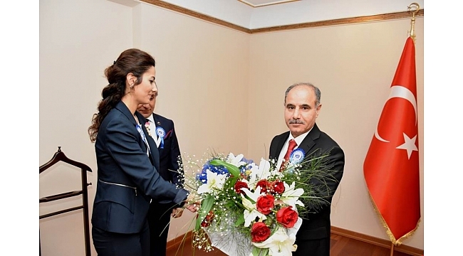 Vali Aktaş'a Vergi Haftası Ziyareti