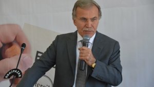 Eski TBMM Başkanı Şahin, referandum çalışmalarına devam ediyor