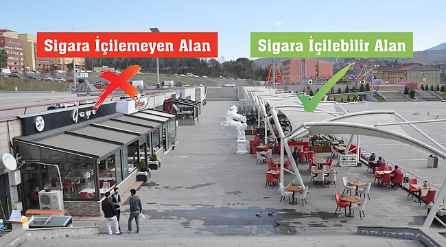 Esnaf dumansız hava sahası konusunda bilgilendirildi