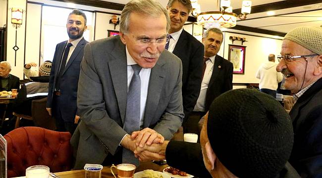 KBÜ’den huzurevi sakinlerine akşam yemeği