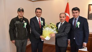 Ormancılardan Vali Aktaş'a ziyaret