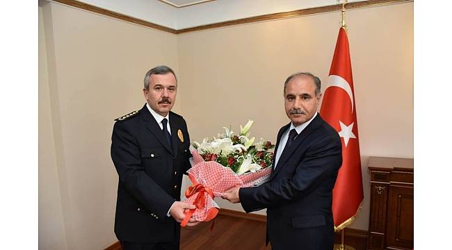 Emniyet Teşkilatından Vali Aktaş'a ziyaret
