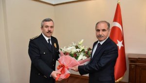 Emniyet Teşkilatından Vali Aktaş'a ziyaret
