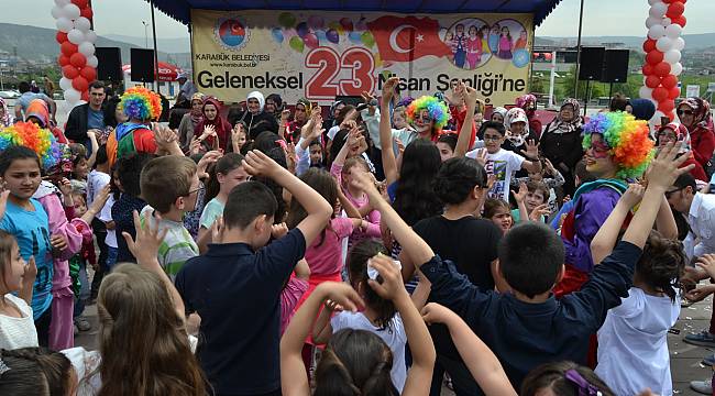 Ertelenen çocuk şenliği Cumartesi günü yapılacak