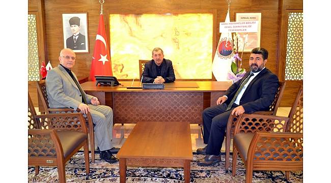 Kamu Hastaneleri Birliğinden Başkan Vergili'ye ziyaret