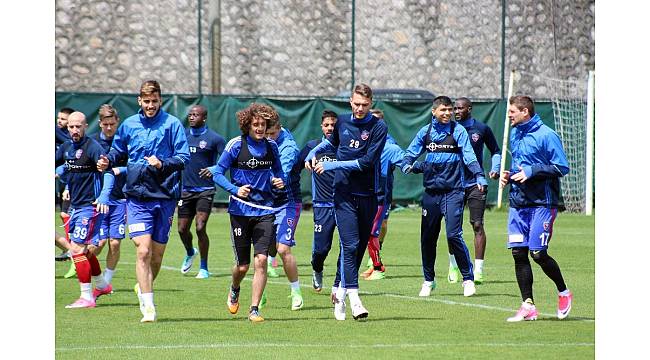 Karabükspor'da Gaziantep çalışmaları başladı