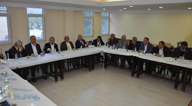 Muhtarlar Toplantısı Yapıldı