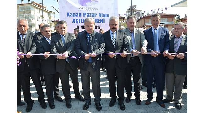 Yapımı tamamlanan Perşembe Pazarı hizmete girdi