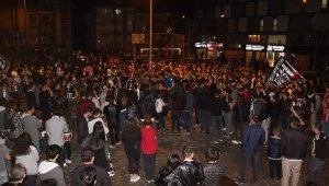 Karabük'te Beşiktaş'ın şampiyonluğu kutlandı