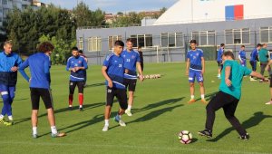 Karabükspor'da Akhisar Belediyespor maçı hazırlıkları başladı