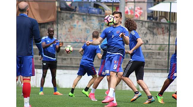 Karabükspor'da Osmanlıspor hazırlıkları sürüyor