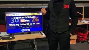 Lise öğrencisinden bilardoda Avrupa üçüncülüğü