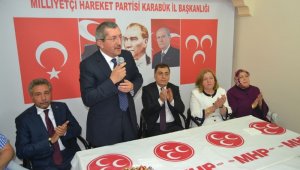 Başkan Vergili partililerle bayramlaştı