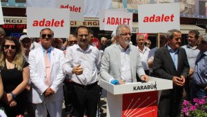 CHP Karabük teşkilatından 'Adalet yürüyüşüne' destek