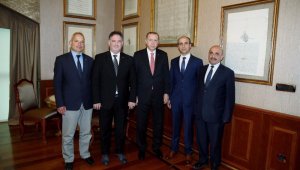 Cumhurbaşkanı Eskipazar heyetini kabul etti