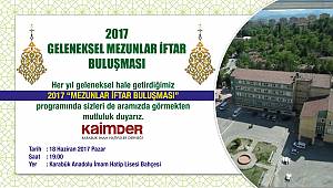 İmam Hatip Mezunları İftarda Buluşuyor