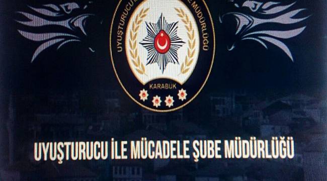 Karabük'te uyuşturucu operasyonu