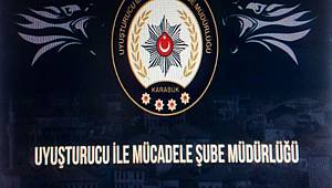 Karabük'te uyuşturucu operasyonu