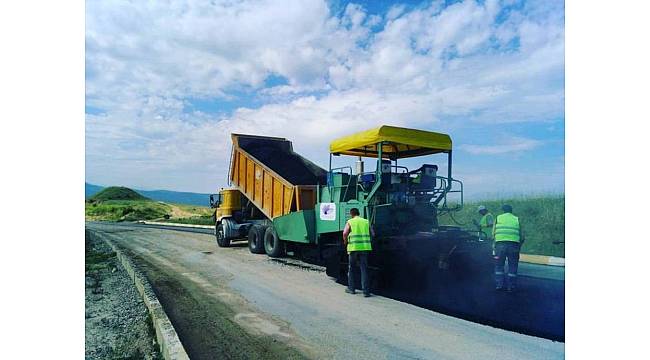 Safranbolu'da asfalt Çalışmaları