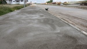 Safranbolu'da asfalt çalışmaları