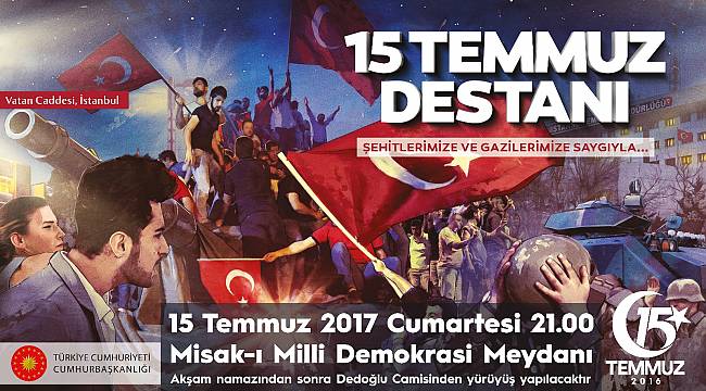 Safranbolu'da 15 Temmuz etkinlikleri