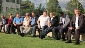 İl protokolünden Karabükspor'a moral ziyareti