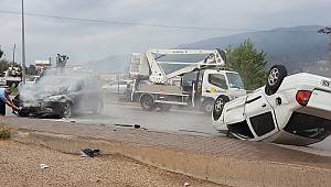 Karabük'te iki ayrı trafik kazası: 3 yaralı