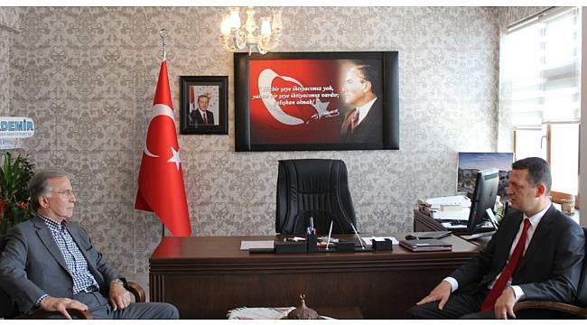 Şahin'den Ürkmezer'e ziyaret