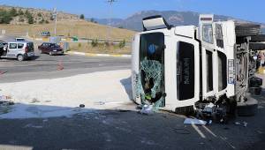 Karabük'te trafik kazası: 1 yaralı