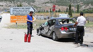 Karabük'te trafik kazası: 3 yaralı