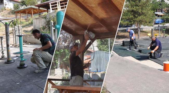 Parklar Yenileniyor