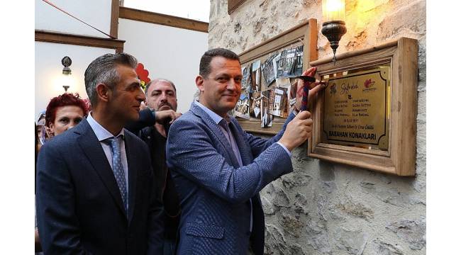 'En iyi Restore Edilen Ev' plaketi; 150 yıllık Babahan Konaklarının!