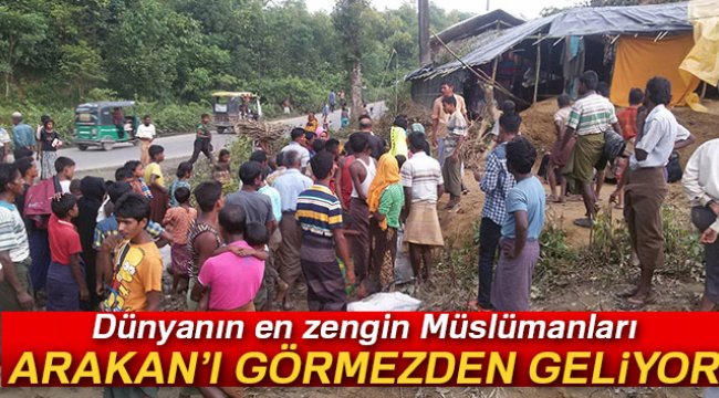 Dünyanın en zengin Müslümanları Arakanlı Müslümanları görmezden geliyor