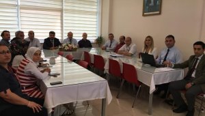 Eğitim Araştırma Hastanesinde değerlendirme toplantısı