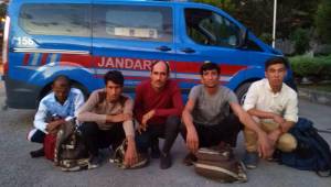 Jandarma'dan mülteci operasyonu