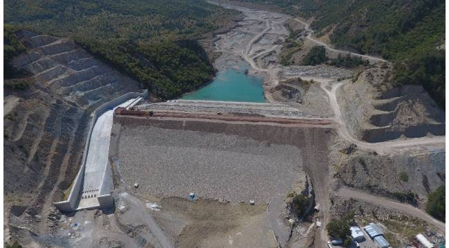 Karabük Hatipoğlu barajında sona gelindi