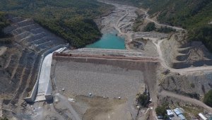 Karabük Hatipoğlu barajında sona gelindi