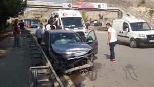 Safranbolu'da trafik kazası: 2 yaralı