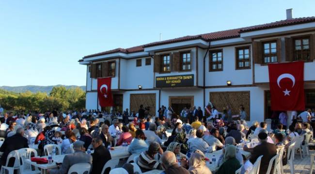 Yörük Köy Konağı Hizmete Açıldı