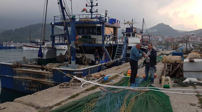 Amasralı balıkçıların umudu Kasım ayında