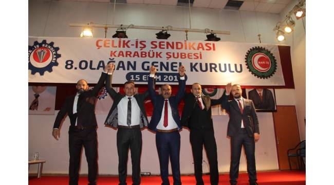 Çelik-İş Sendikası Karabük Şubesi Genel Kurulu gerçekleştirildi