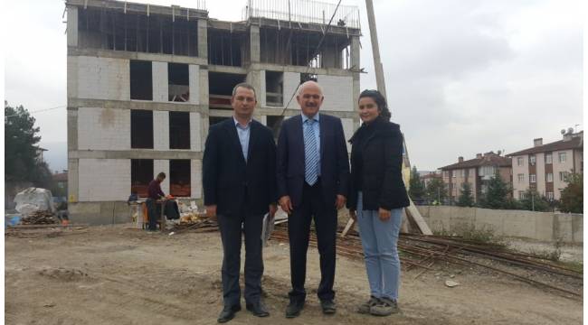 Genel Sekreter Uzun, devam eden yatırımları inceledi