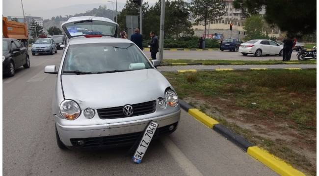 Karabük'te trafik kazası : 2 yaralı