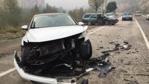 Karabük'te trafik kazası: 2 yaralı