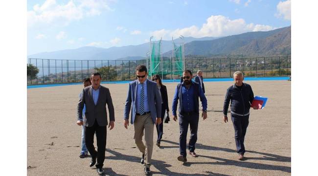 Ürkmezer, stad yenileme çalışmalarını yerinde inceledi