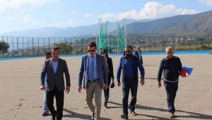 Ürkmezer, stad yenileme çalışmalarını yerinde inceledi