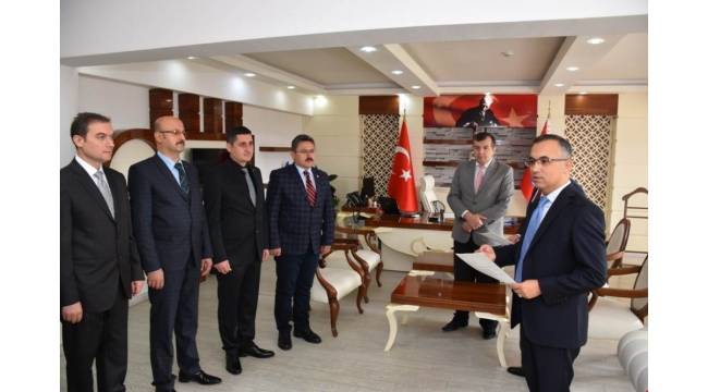Vali Çeber, İl Emniyet Müdürlüğünü ziyaret etti
