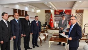 Vali Çeber, İl Emniyet Müdürlüğünü ziyaret etti